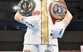 中国巨兽徐迈克东京碾压夺冠！TKO横扫强敌加冕亚洲轻重量级双冠王