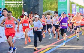 2025中国全民健身走（跑）大赛（内蒙古·巴彦淖尔·磴口站）全国城市联动接力赛圆满完赛